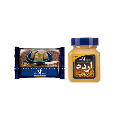 حلواشکری، ارده و کنجد